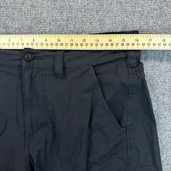 Huk Next Level 10.5" Shorts Mens M Black Fishing Stretch Outdoors Vented Stretch - Picture 8 of 12